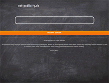 Tablet Screenshot of net-publicity.de